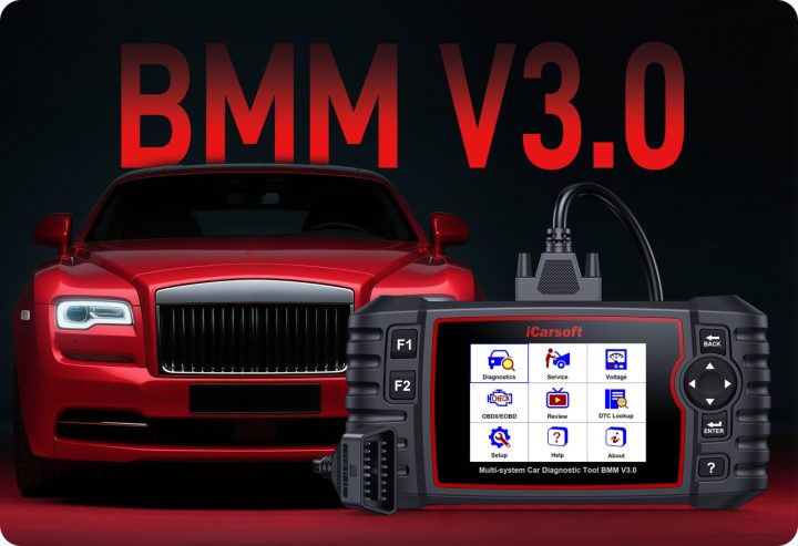 Introducing iCarsoft BMM V3.0: The Ultimate Diagnostic Tool for BMW, MINI, and Rolls-Royce
