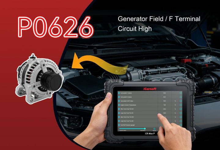 P0626 Code: Generator Field/F Terminal Circuit High &mdash; Fix Guide