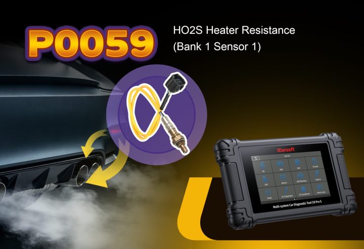 P0059 Code: O2 Heater Resistance B2S1 &mdash; Causes & Fix
