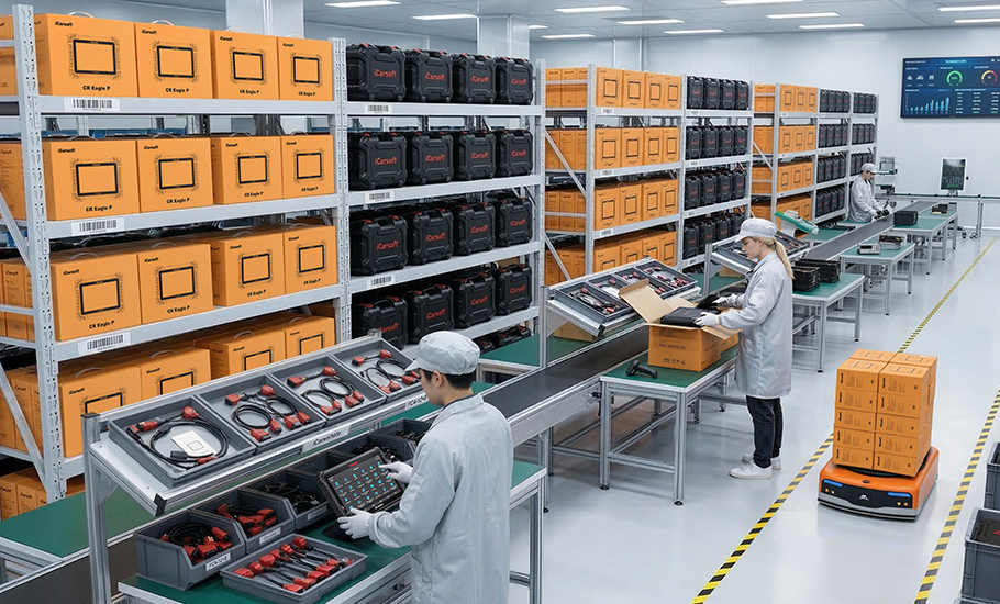 iCarsoft in-line quality inspection