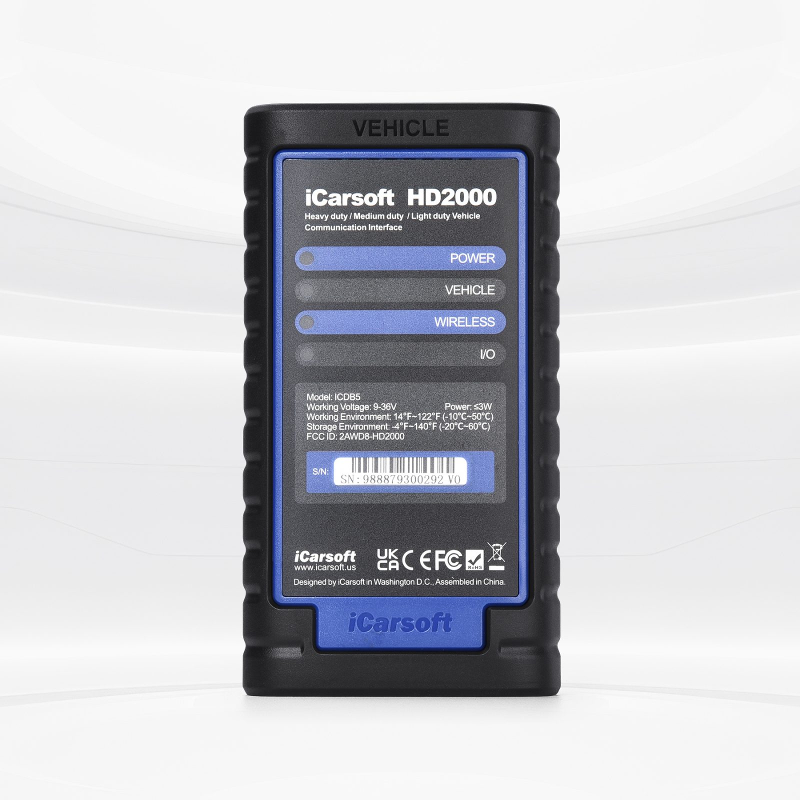 HD6000 Heavy Duty Truck Diagnostic Tool