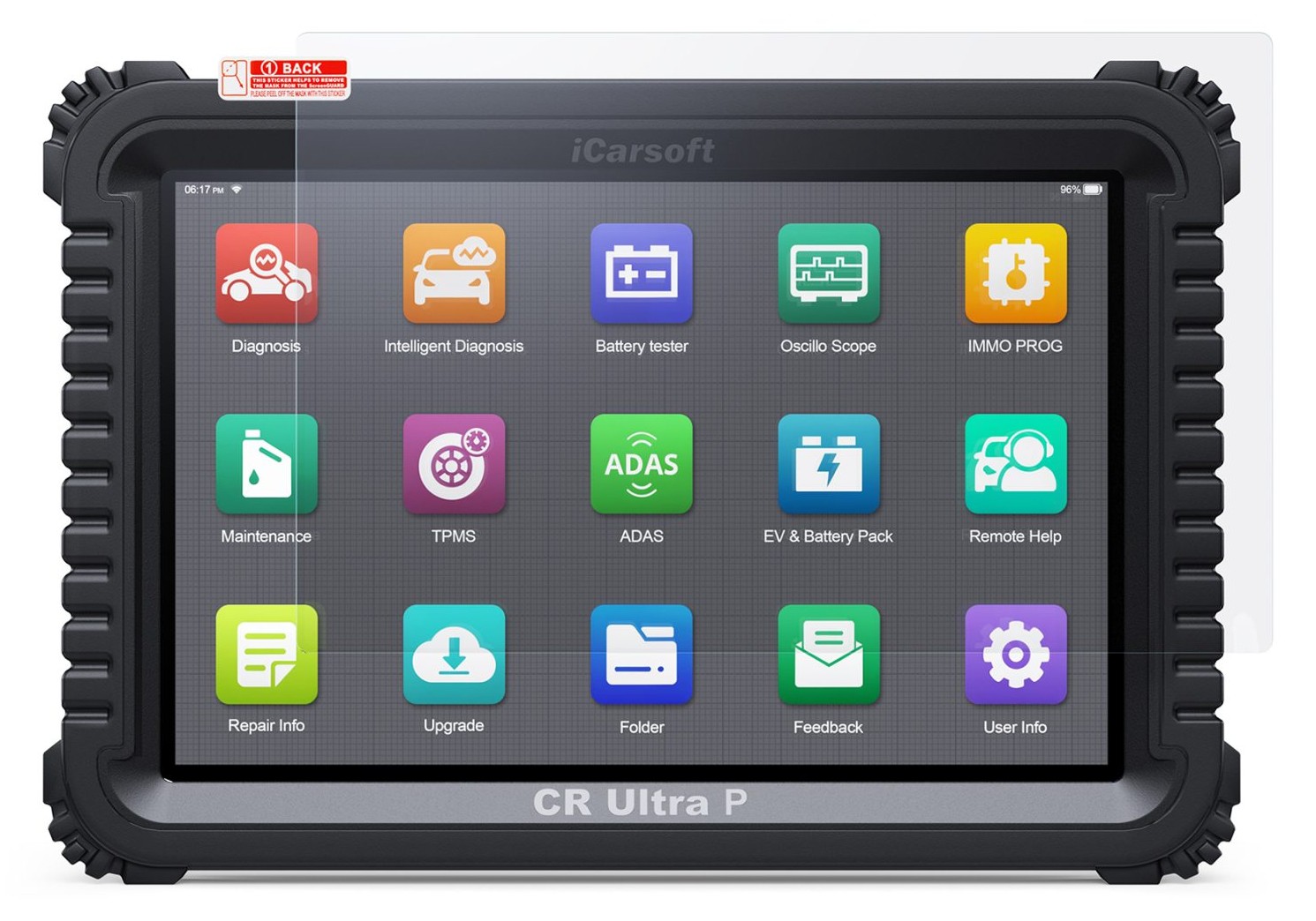 CR Ultra/CR Ultra P  Tempered Glass Screen Protector