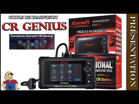 French 18.9M Views Mechanic&rsquo;s Pick: iCarsoft CR Genius &ndash; Professional Car Diagnostics for Everyone