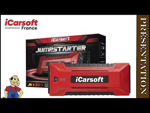 Car Won&rsquo;t Start Due To Dead Battery? Senior French Mechanic Tough Tests iCarsoft JS V30 Multi-Brand Powerful Jump Starter