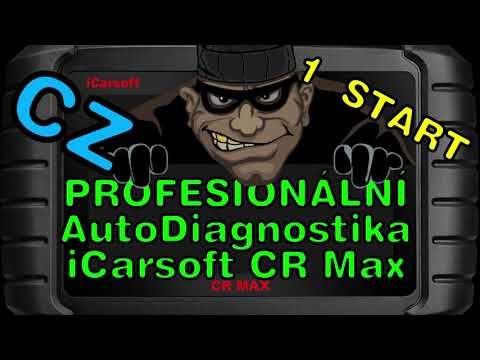 Czech Influencer Exclusive First Test! BUCHARovo DOUPĚ Reviews iCarsoft CR Max CZ. All-Brand Compatibility + Native Czech Language, Perfect DIY Diagnostic Solution