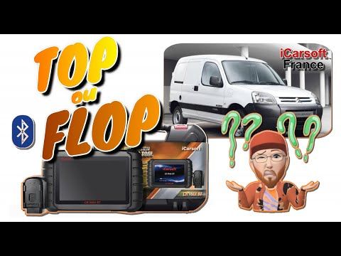 Citro&euml;n Berlingo: Hard Start & Black Smoke? French Technician Finds Fault with iCarsoft CR MAX BT