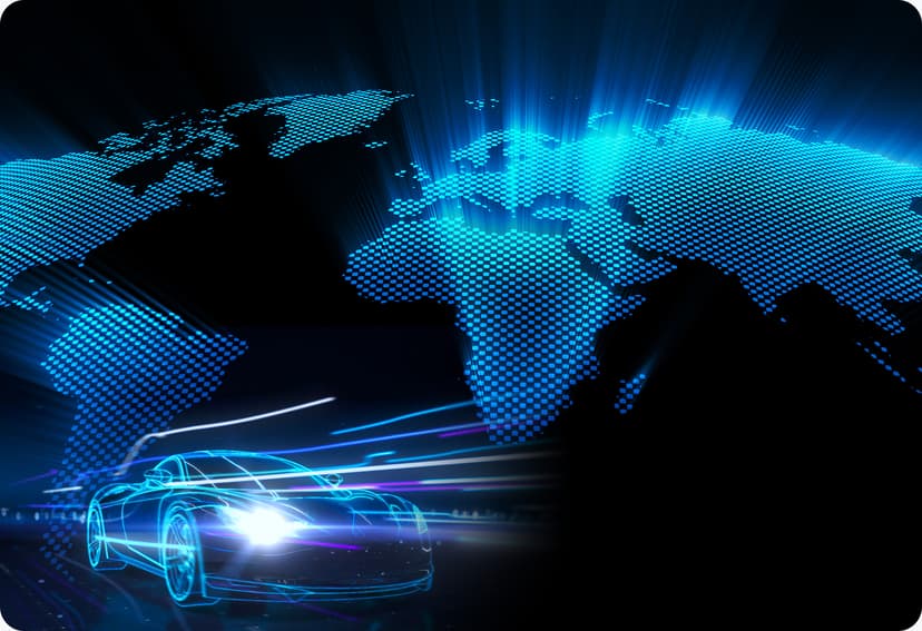Worldwide vehicle coverage: